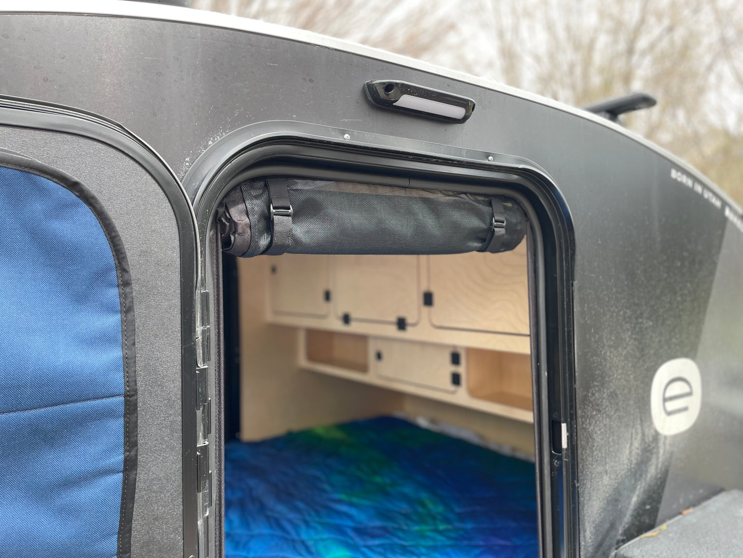 Magnetic Bug Screens for Tiny Trailers
