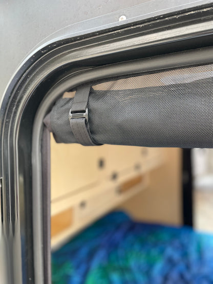 Magnetic Bug Screens for Tiny Trailers